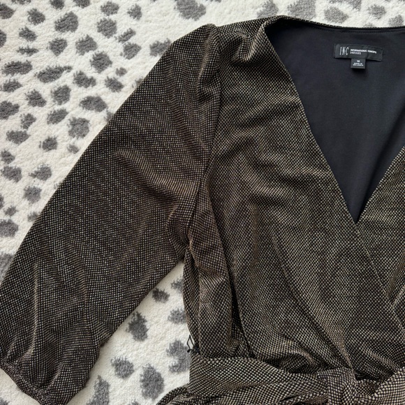 Women’s Inc. Brand Jumpsuit - Size 10 - Worn once / Black + Gold - Picture 13 of 14